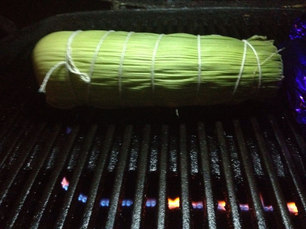 Place on the BBQ or oven