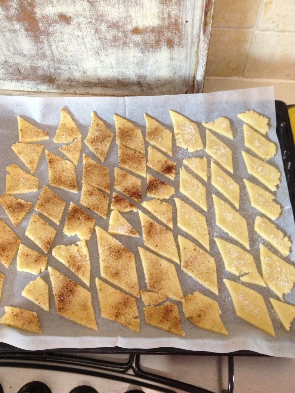 Place on tray
