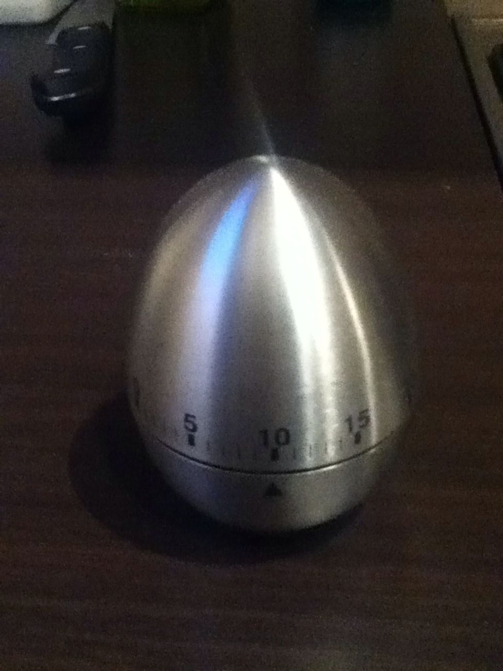 Place onto tray evenly flat side down and stick in oven for approximate 10 minutes