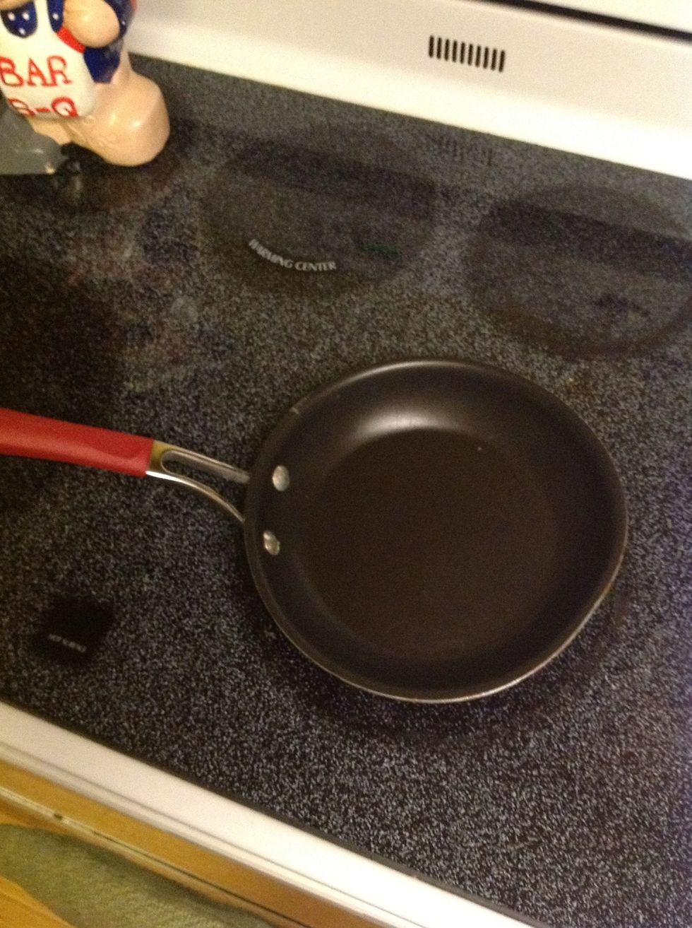 Place pan on stove