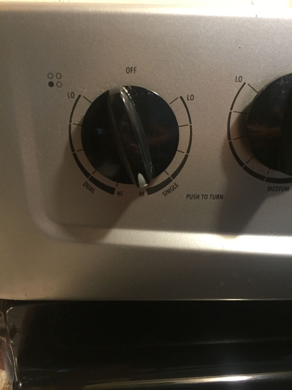 Place pot of sugar and water on stove burner and heat to boiling on highest heat setting.