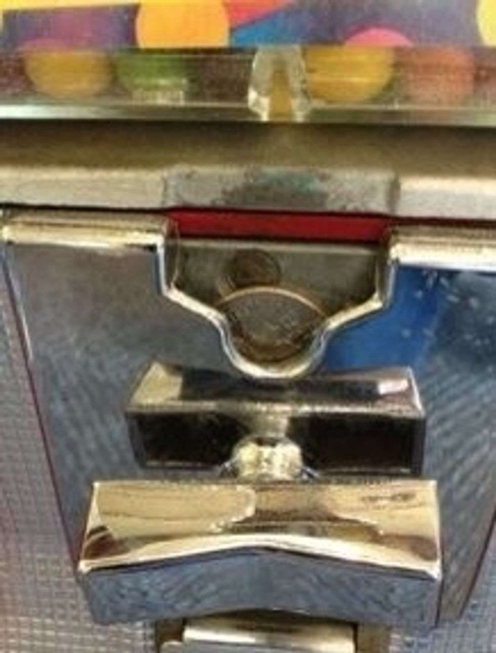 Place quarters in candy machines to be discovered by children.