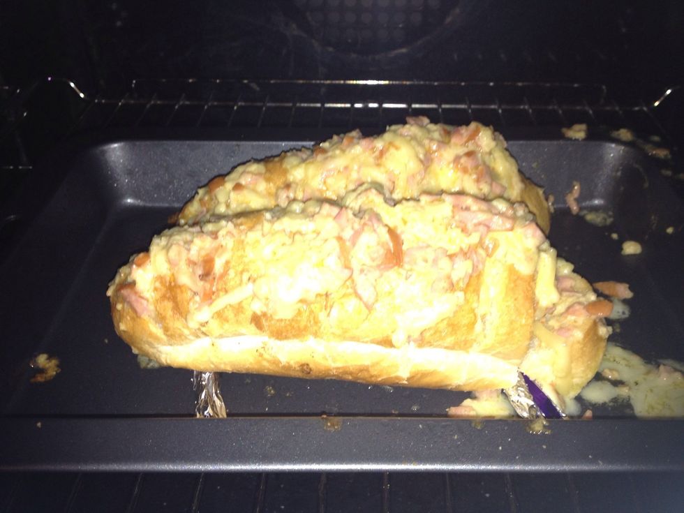 Place some rolled up aluminium foil under the roles to keep of the baking tray to get them more crispy