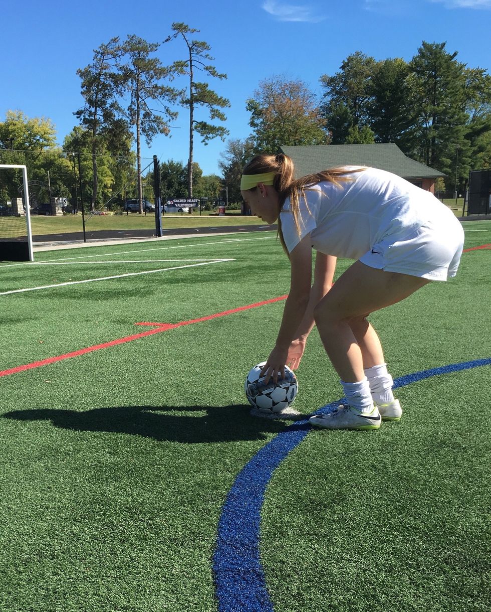 Place the ball on the PK spot yourself.