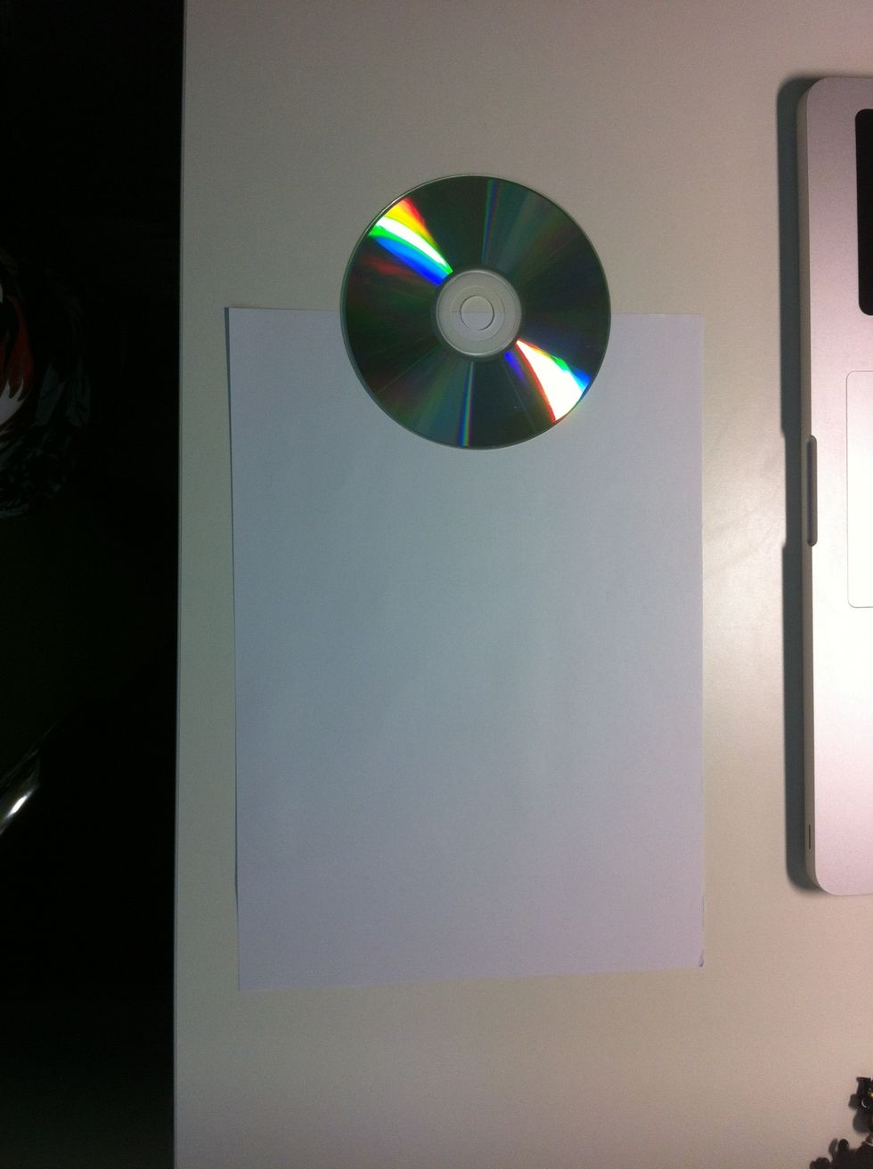 How to keep cd in a4 papers B+C Guides