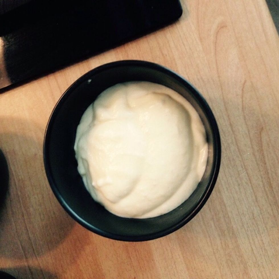 Place the cream into small ovenproof cups and refrigerate for at least 3 hours