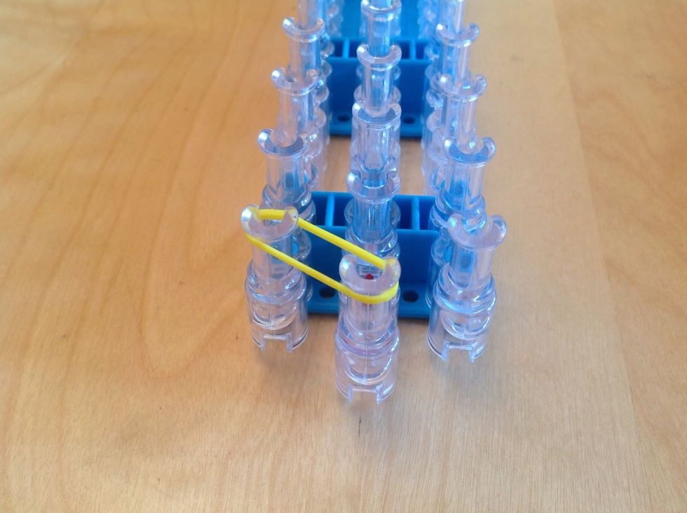 Place the first band here.