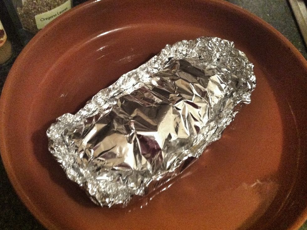 Place the fish on an oven-proof dish and put it in the oven! Baking time will take about 10 - 25 minutes depending on the type, size and thickness of your fish. This piece took about 25 mins.