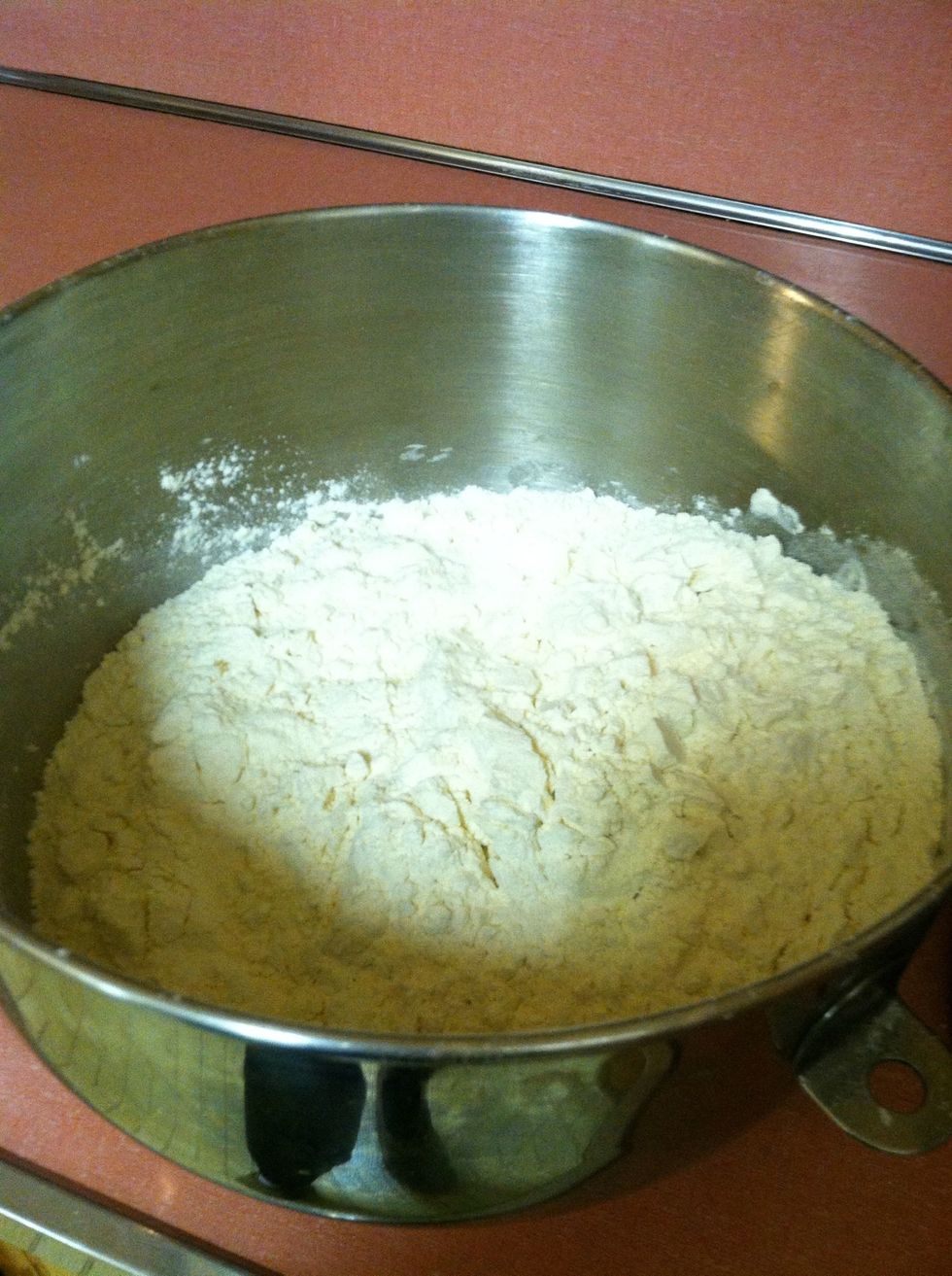 Place the flour in a bowl