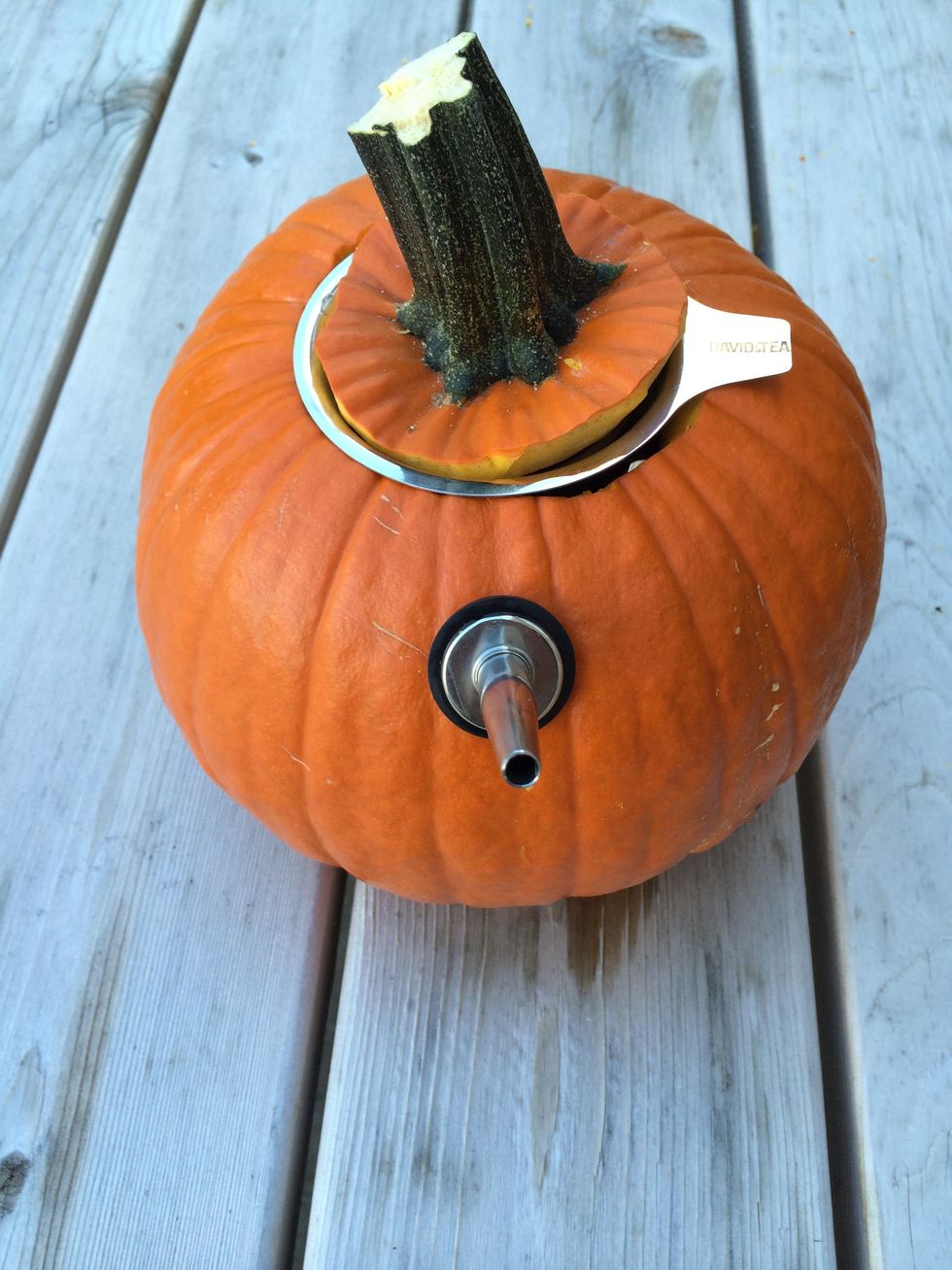 Place the lid on top of your teapot...