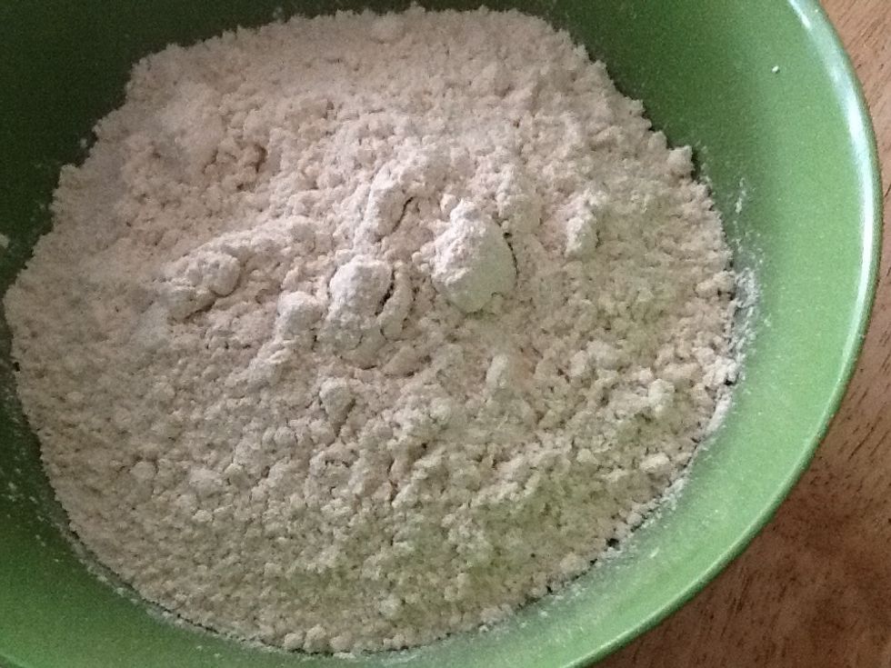 Place the maseca flour dish adding water a little at a time