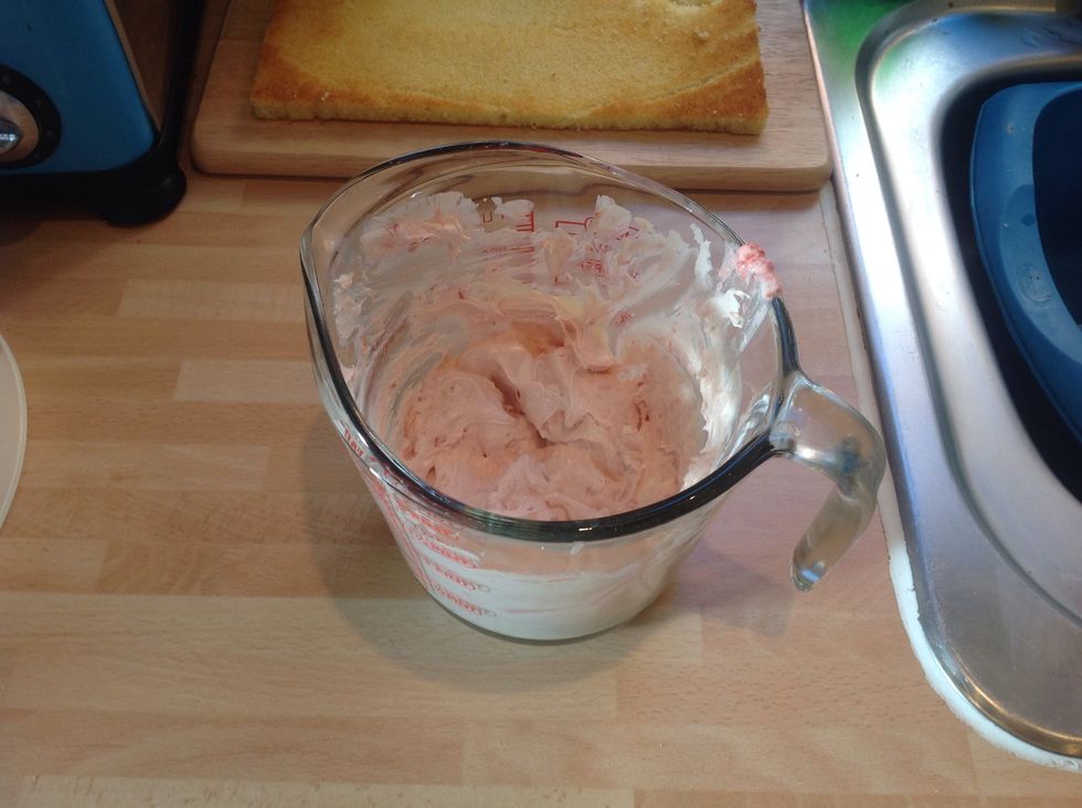 Place the mix into the fridge for ten minutes to set