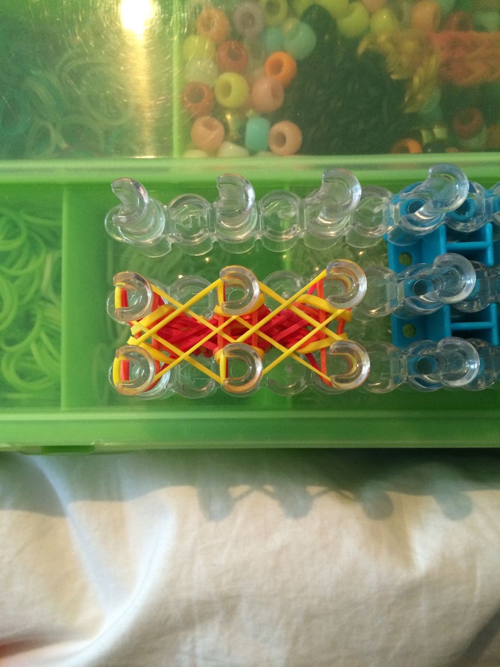 Place the yellow X's.