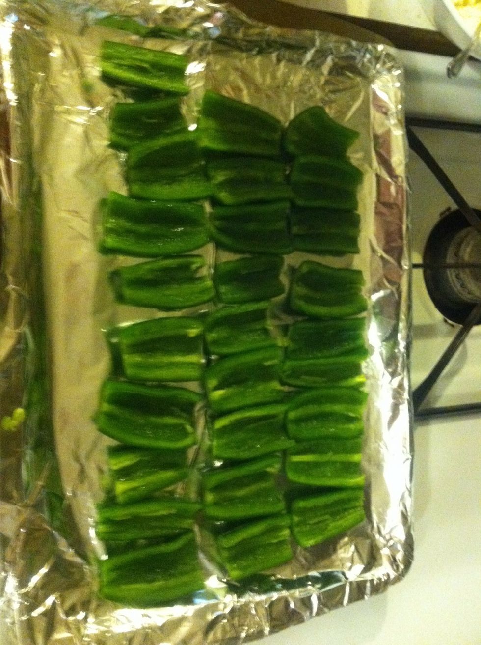 Place them all on the pan.