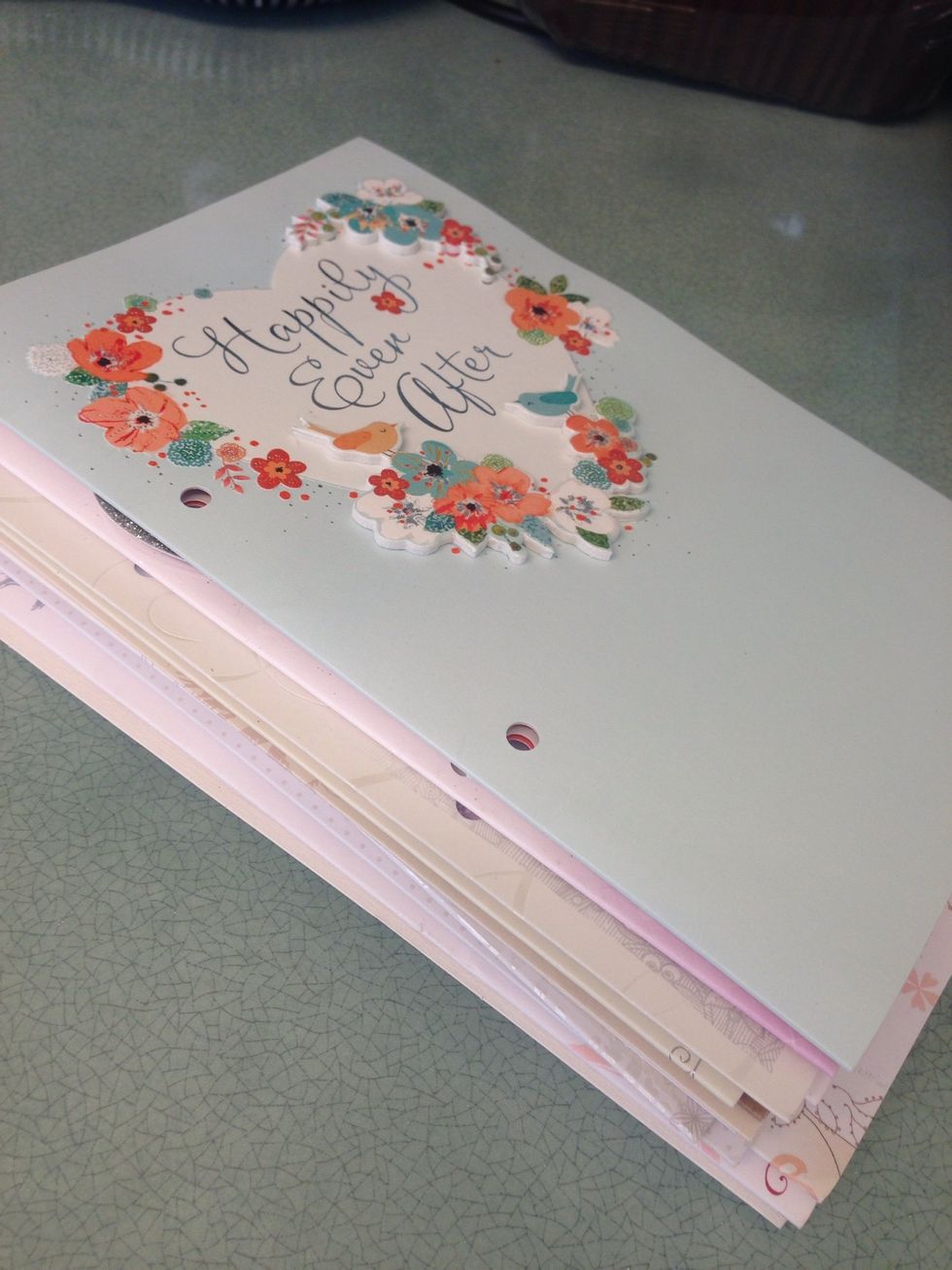 Place them in an orderly pile, according to size.