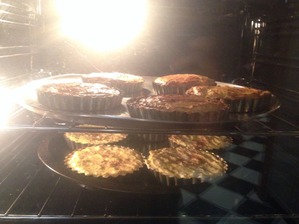 Place them in the oven and cook for 30 minutes at 200 degrees