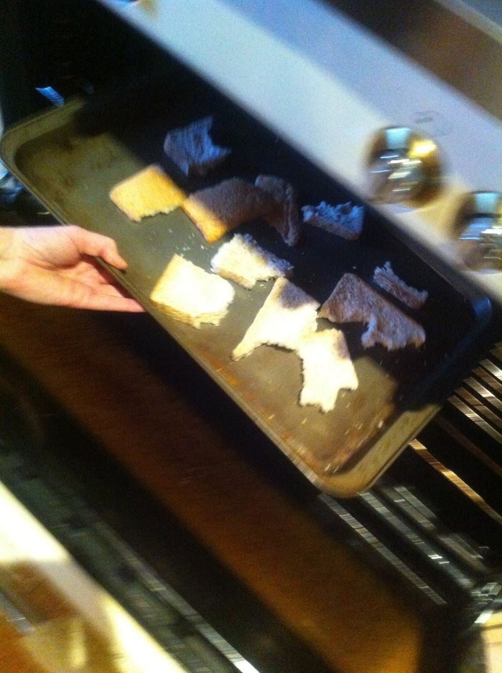 Place them in the oven on 190 degrees until they are golden brown (usually takes around 10 - 15 minutes)