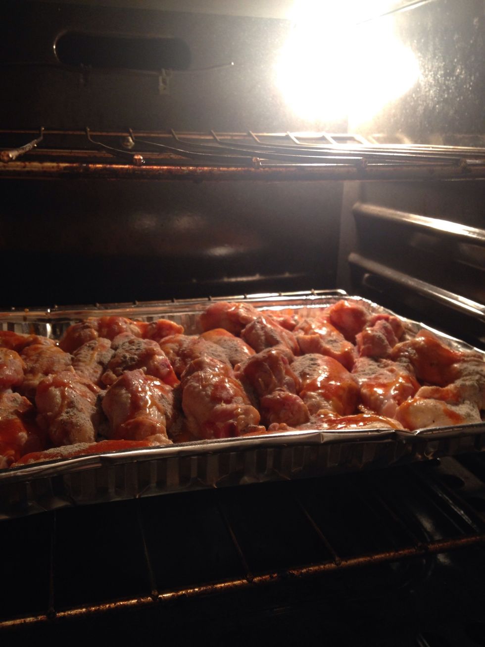 Place them in the oven