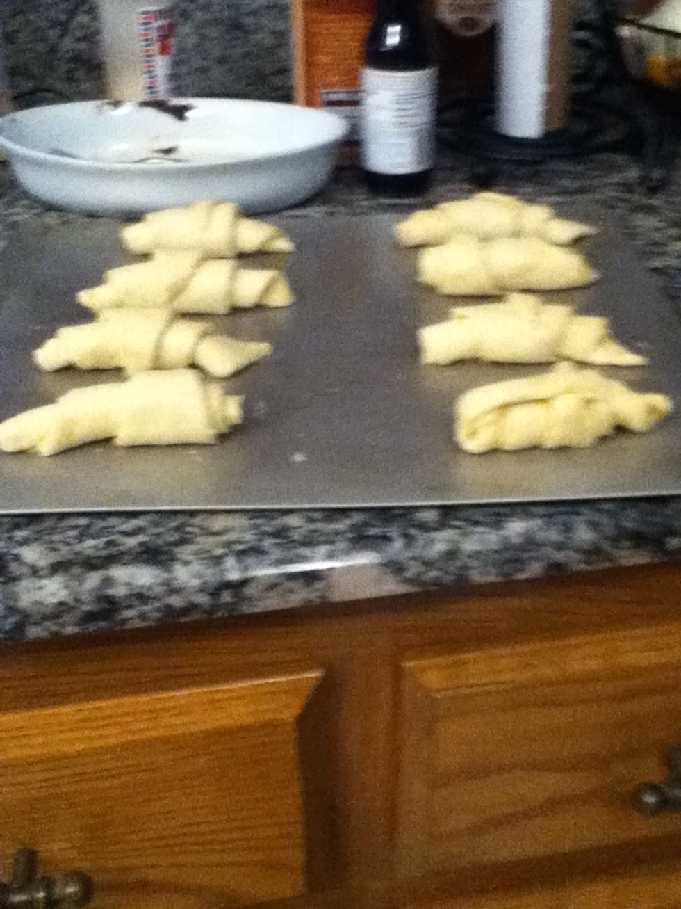 Place them on baking sheet