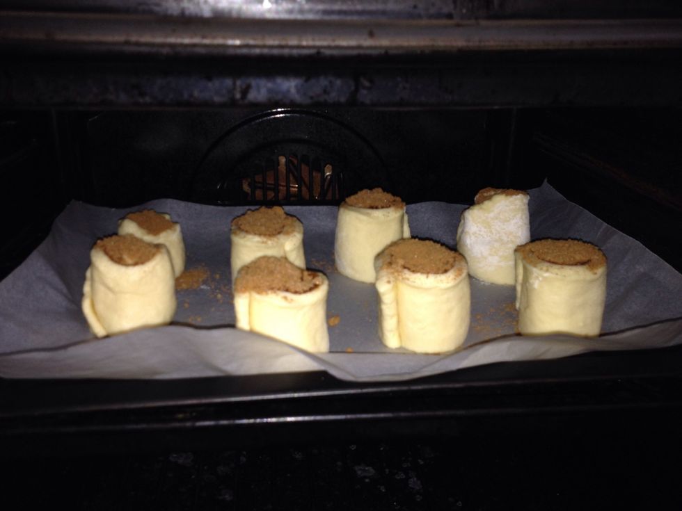 Place tray in the oven and prepare to wait.