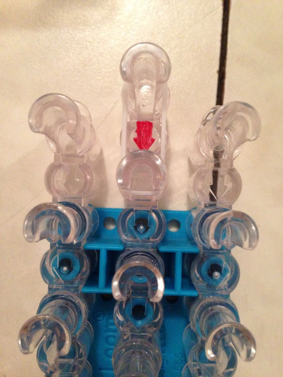 Place two white bands here (sorry it's hard to see) \ud83d\ude01