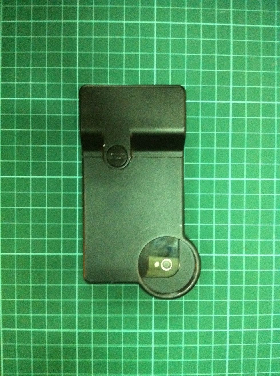 Place your iPhone in the case.