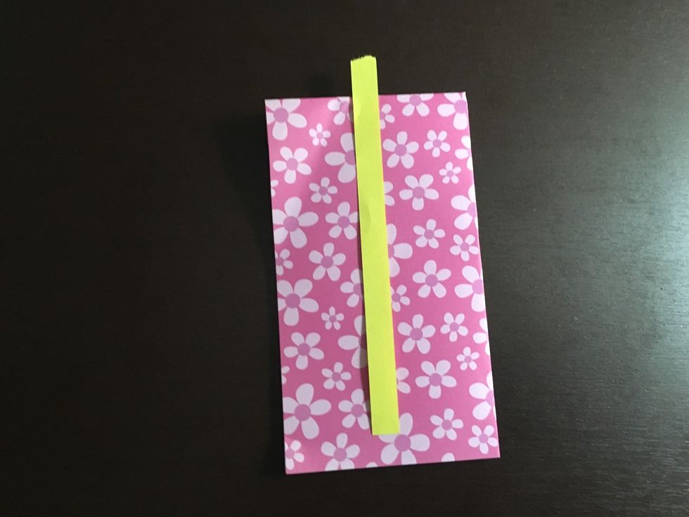 Place your star paper in the MIDDLE