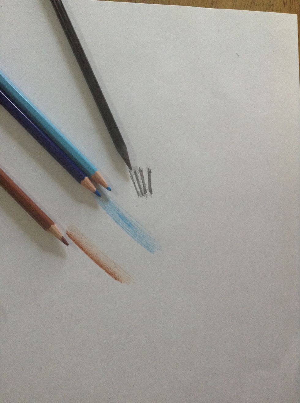 Plan out your colors on a piece of scrap paper.