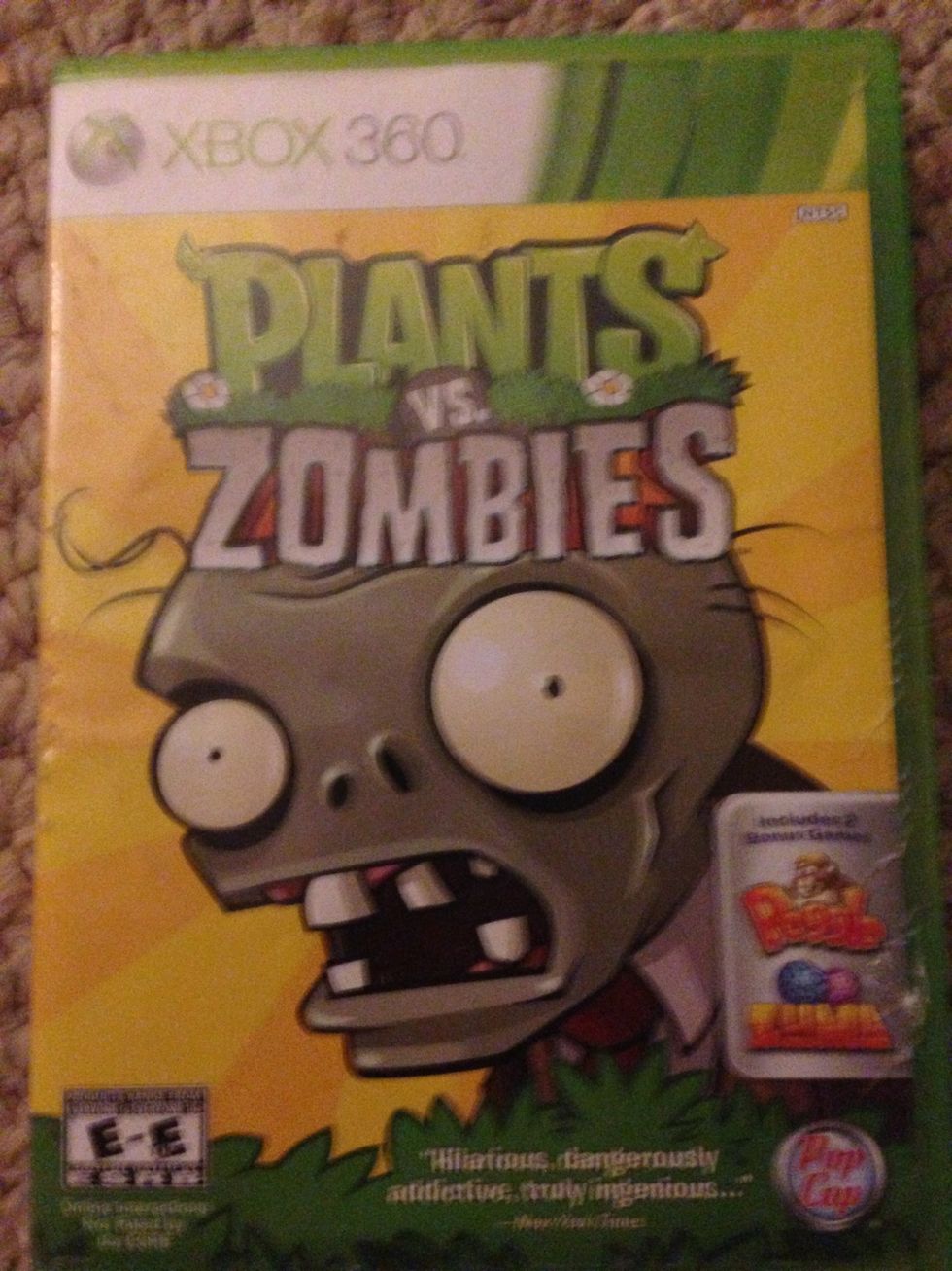 Plants vs zombies the game