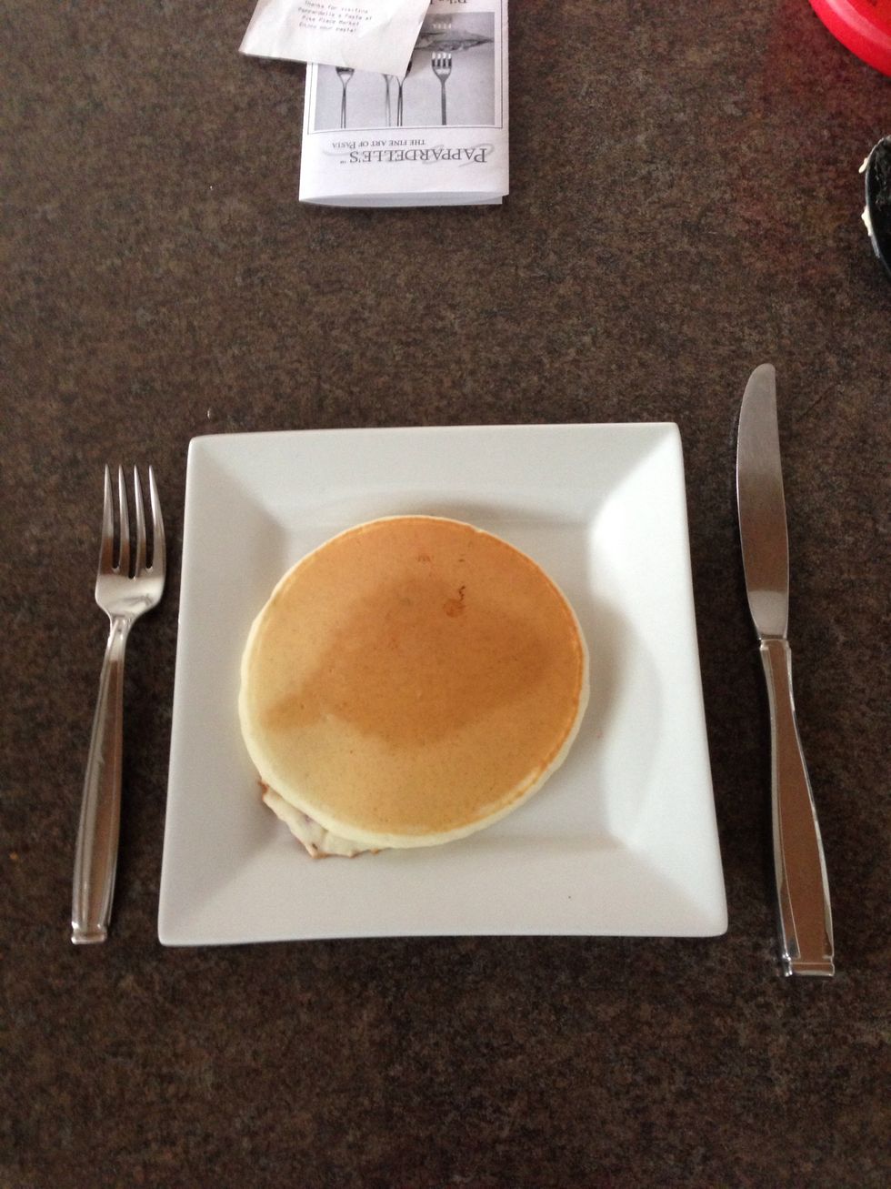 Plate and add some maple syrup if you'd like.