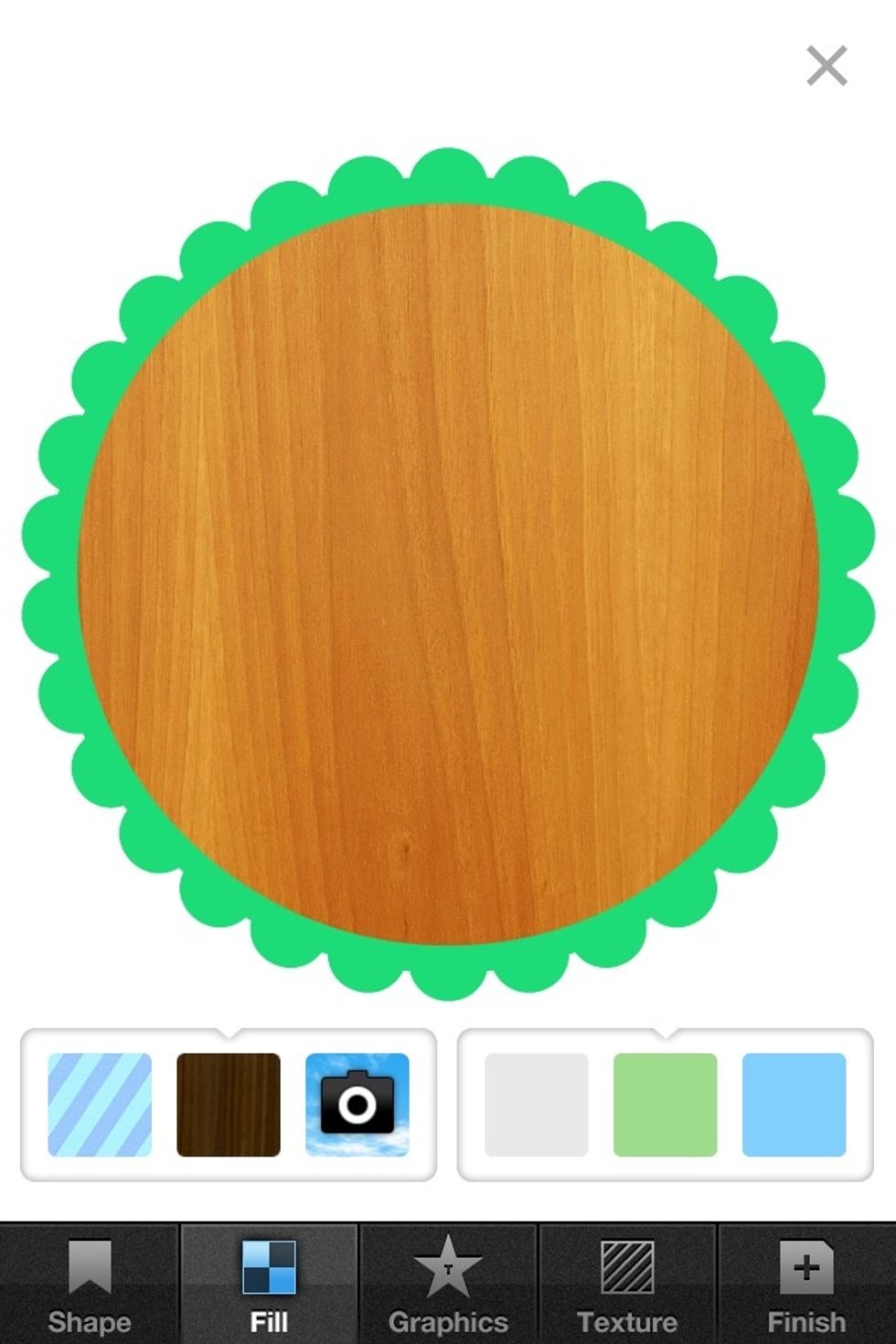 Play around with colors until you are happy with the color scheme.