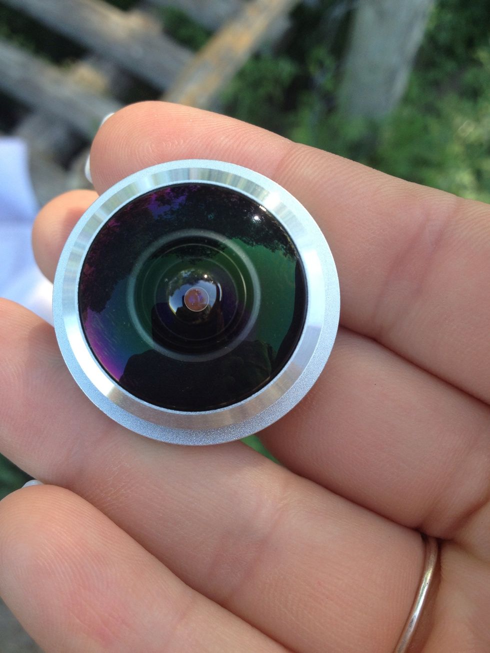 Play around with some iPhone lenses. They are fantastic. (Photojojo.com)