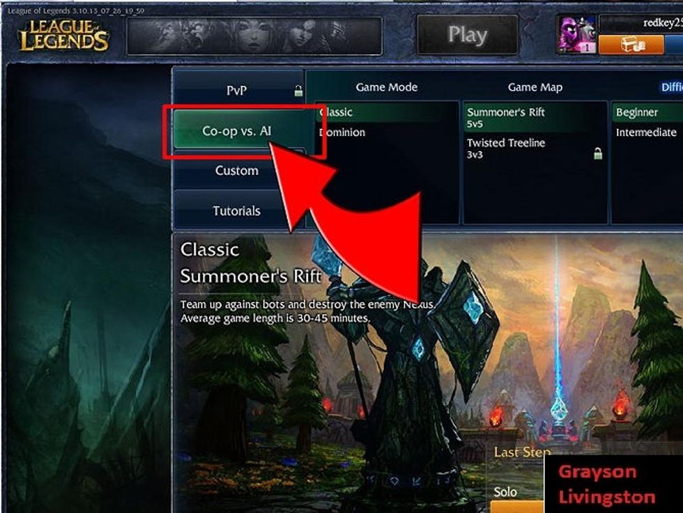 Play Co-op vs AI. In a co-op vs. AI game, you will play on a team with other player controlled characters against computer controlled opponents (or bots).Only Classic and Dominion modes are available.