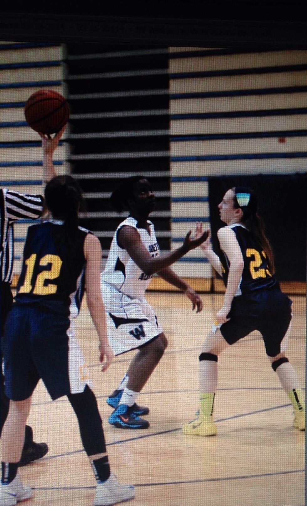 Playing basketball allows me to do what I love. Basketball is my escape from the rest of the world.