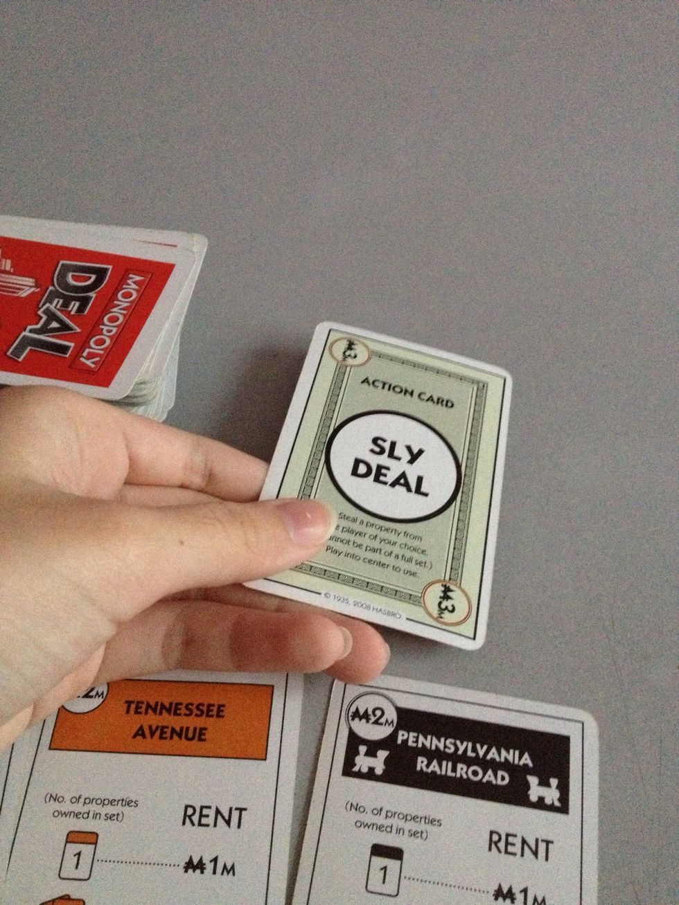 Playing ONE action card is ONE move, playing TWO together (eg. Rent and Double the Rent) is TWO moves.
