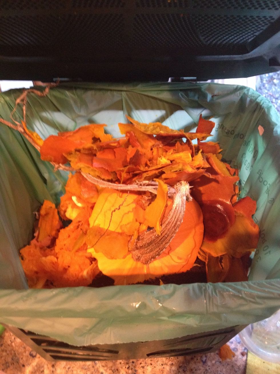 Please compost your scraps. It's good for the environment ;)
