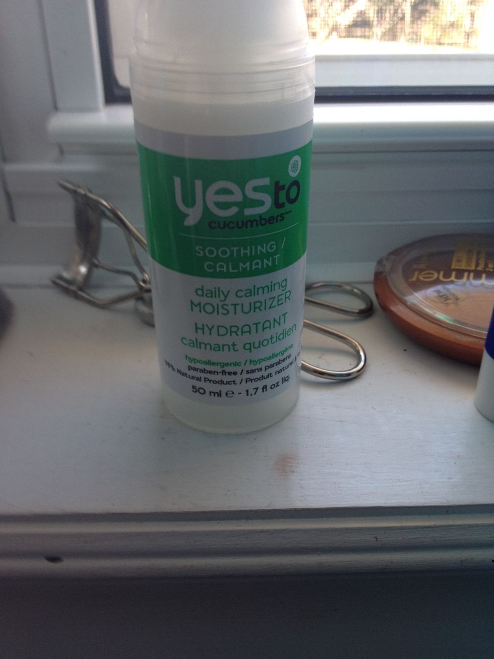 Please moisturize your skin. I'm using ' yes to cucumbers'. It makes your skin feel amazing and it's made up of 98% natural product!