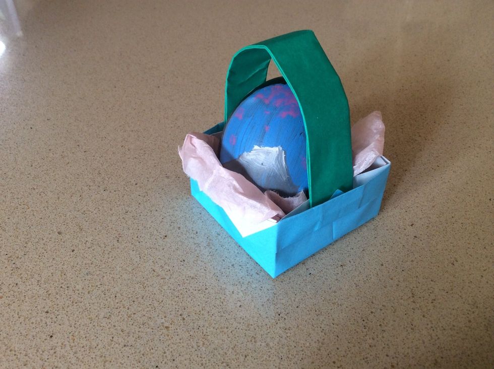 Plenty of uses too! You could hold a painted egg...