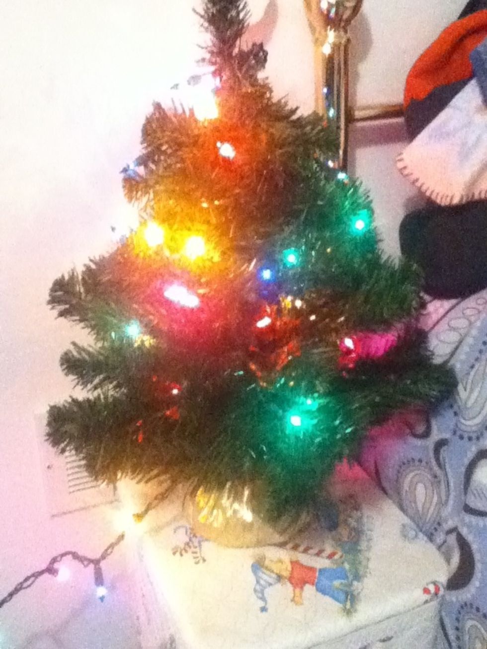 Plug in any decorations you have!:)
