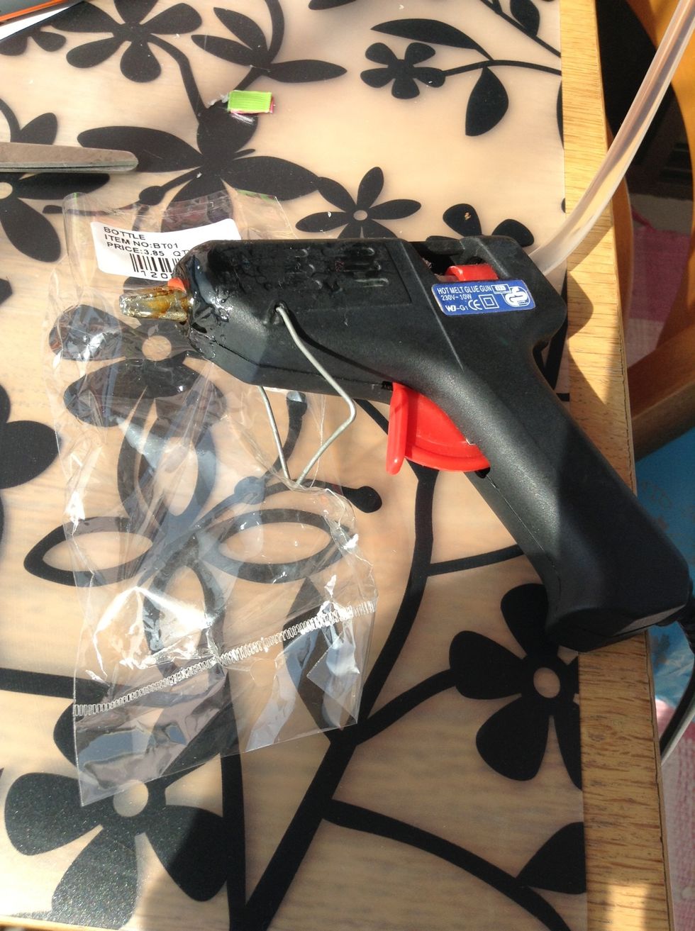 Plug in ur hot glue Gon and Get creative with MOI