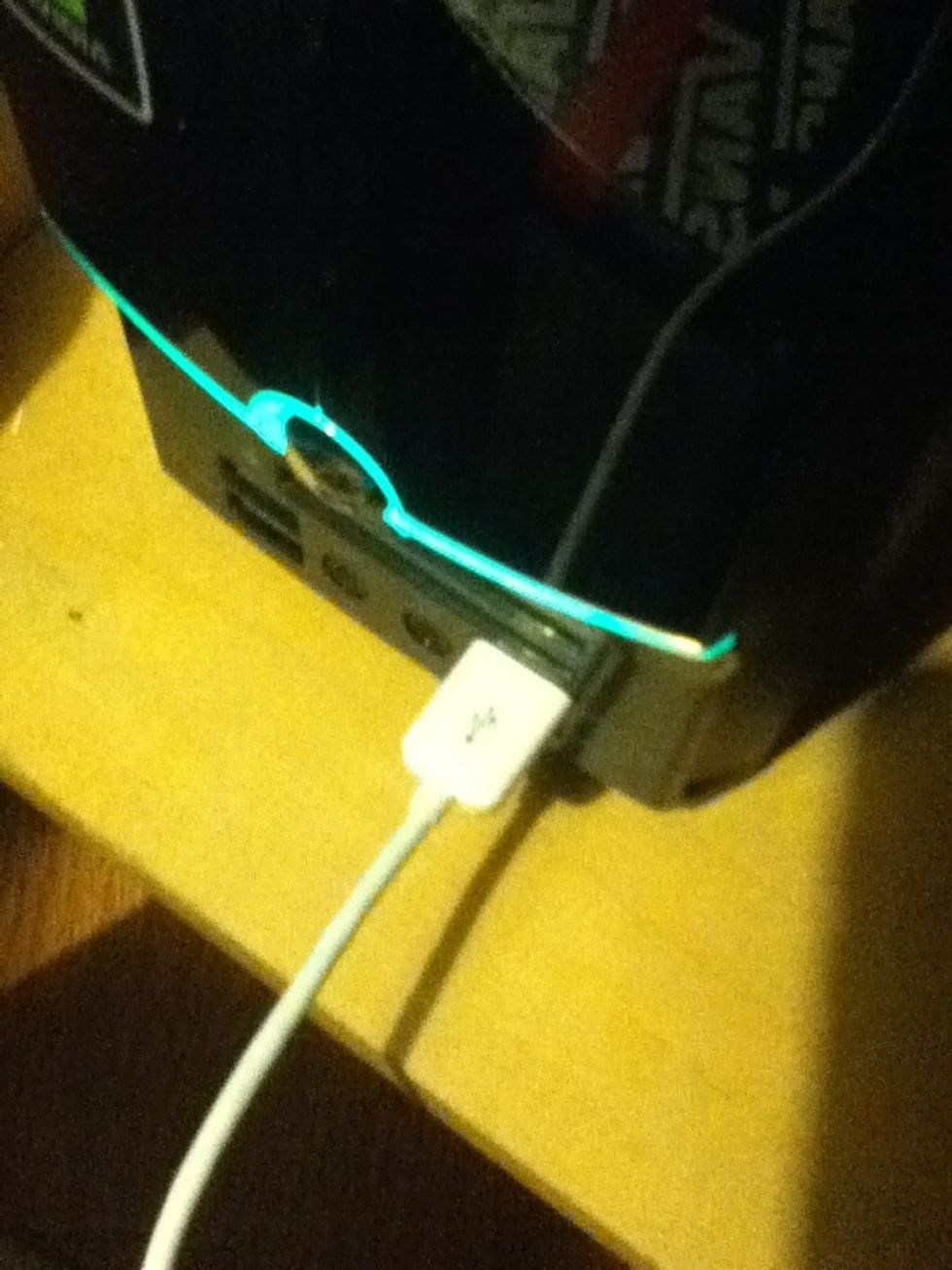 Plug USB into your computer