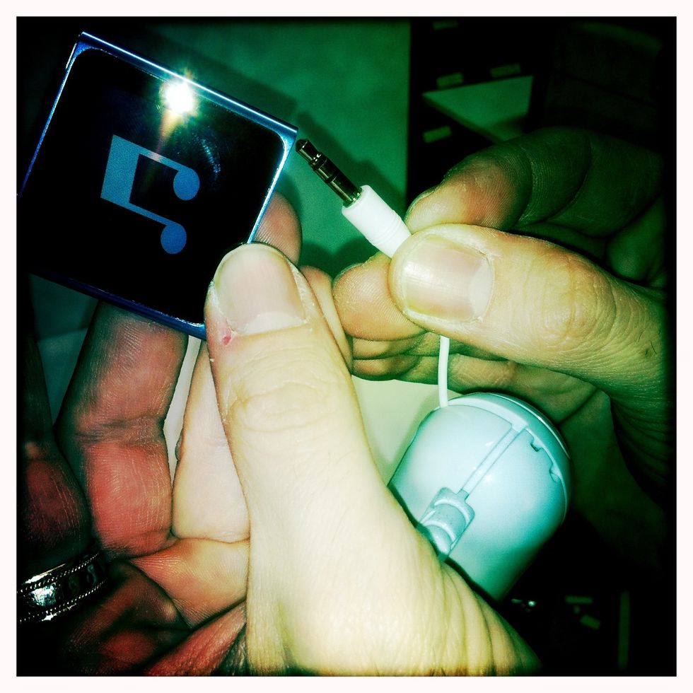 Plug your Music device in