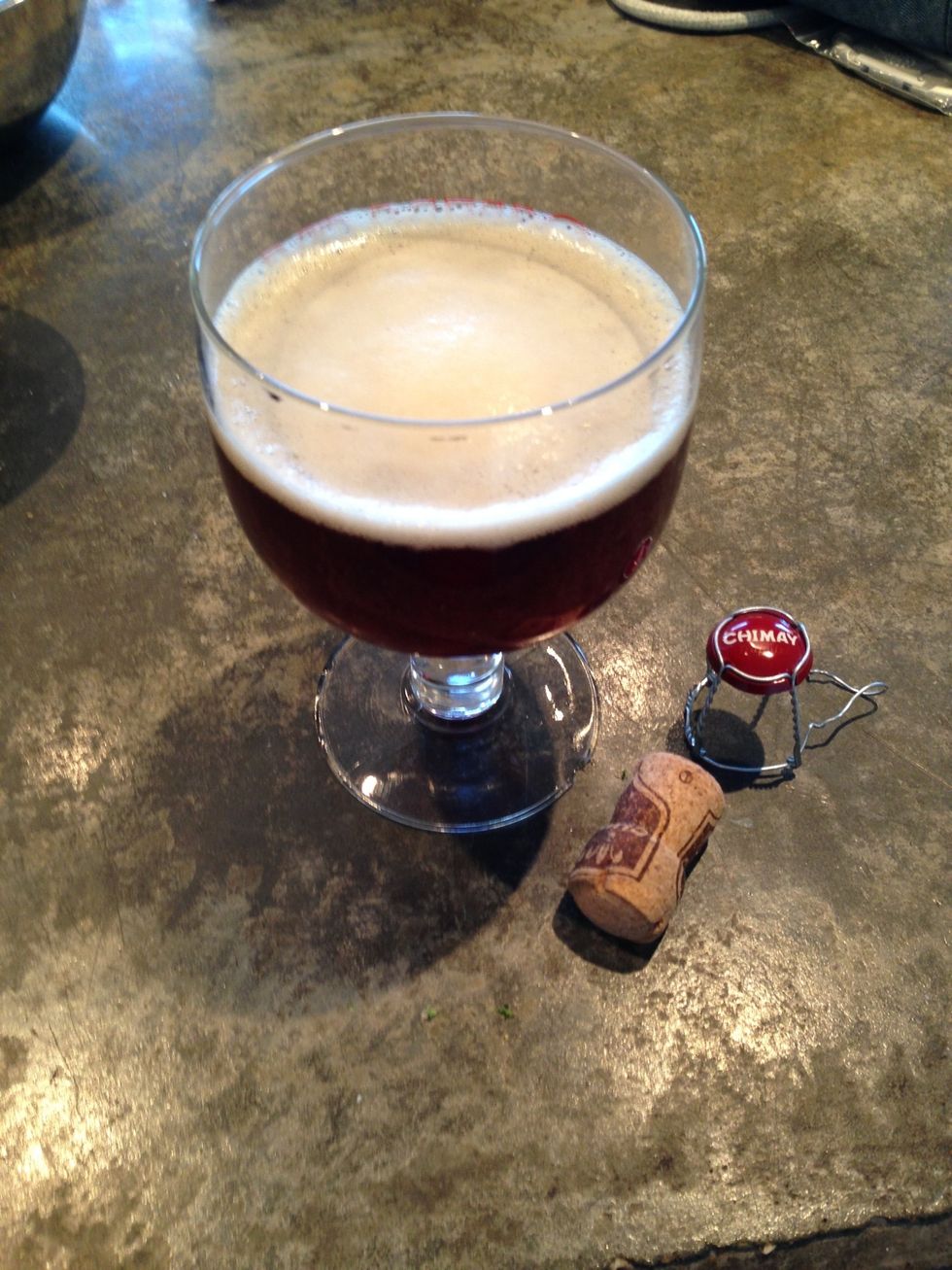 Poor in a glass for yourself.