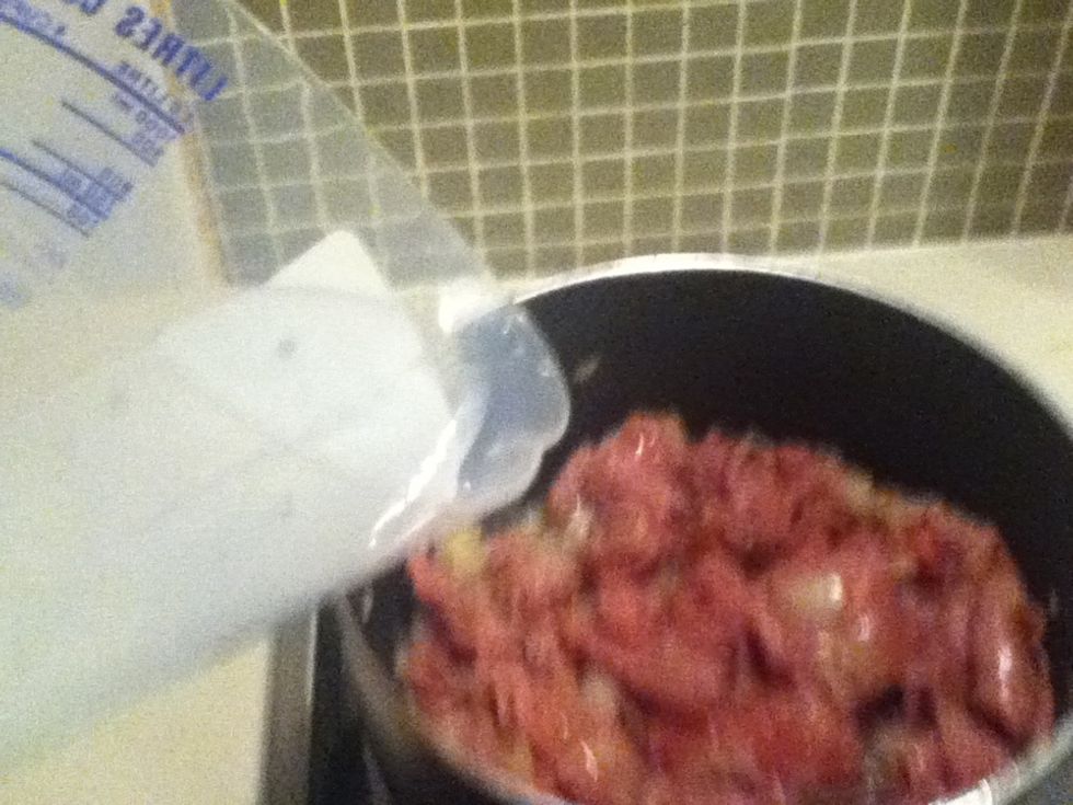 Poor in when the meat is cooked