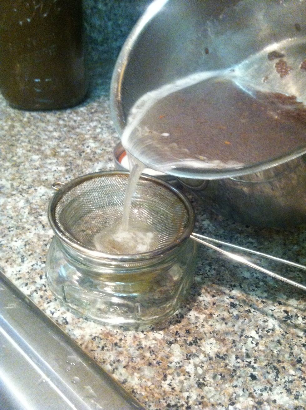Poor into your container.