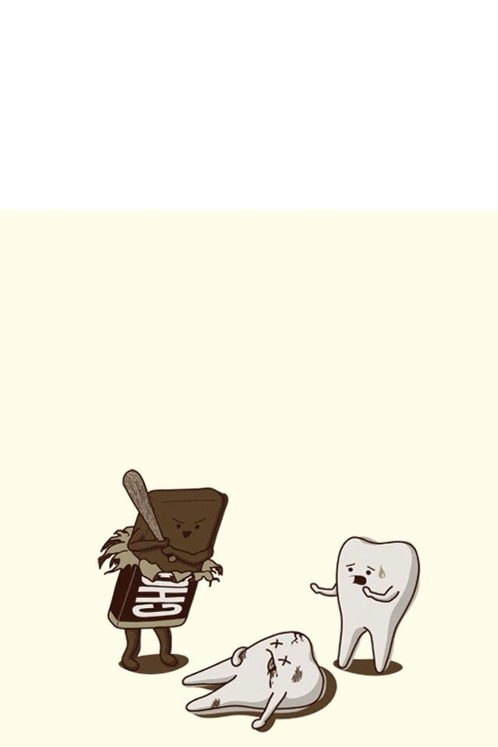 Poor teeth! (Tap to see full picture)