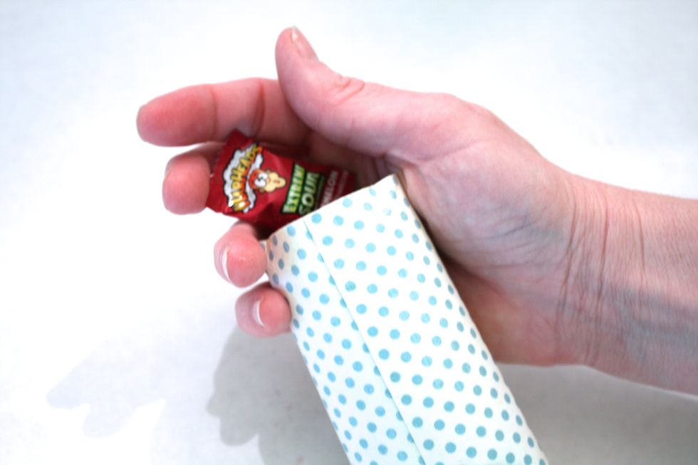 pop it back open and fill with candy, little gifts, a gift card....