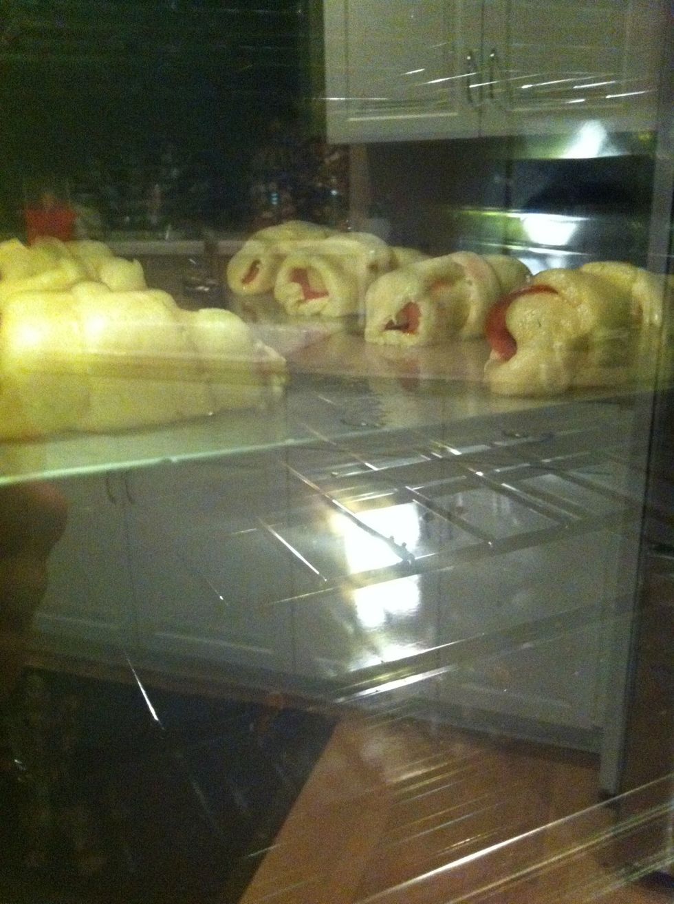 Pop them in for 12-15 min