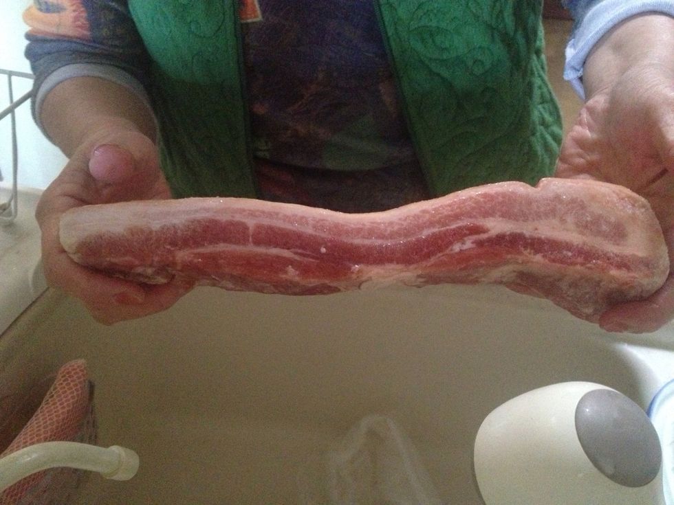 Pork Belly with Rib.