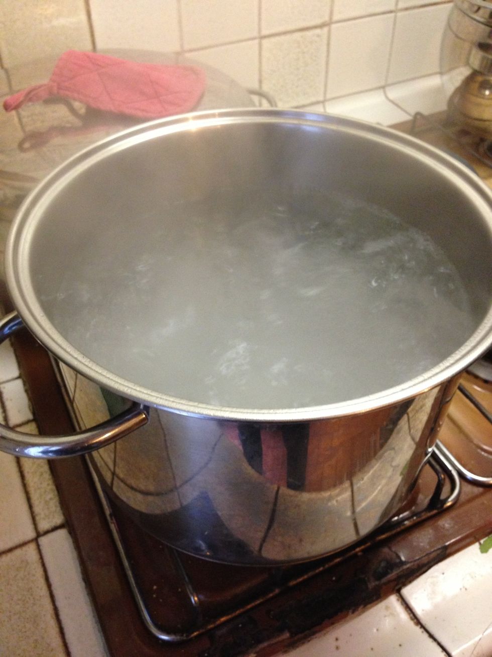 Portare l'acqua a bollore